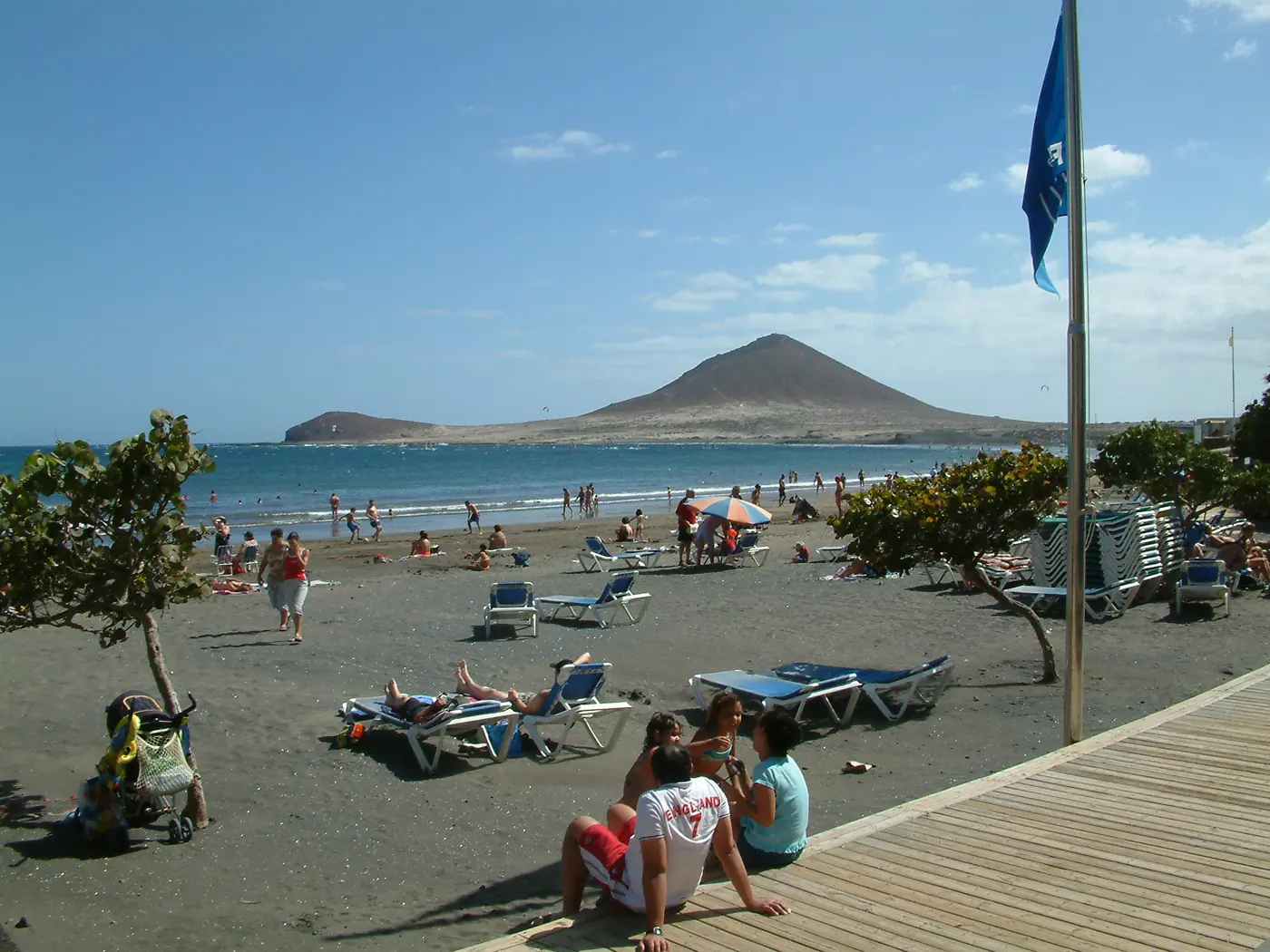 Plaża El Medano na Teneryfie