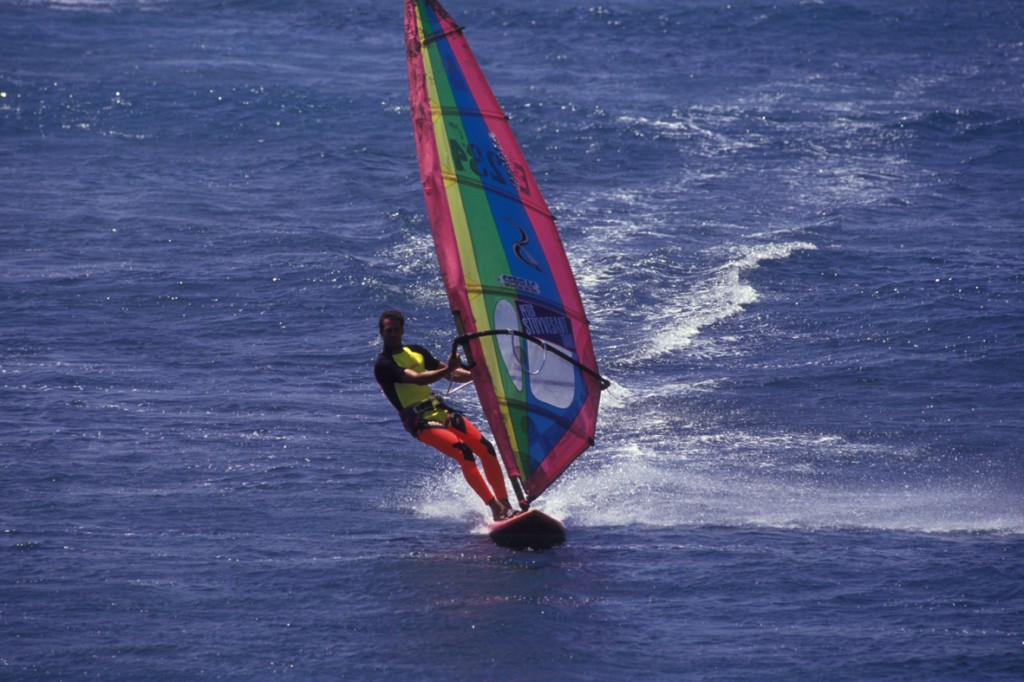 Windsurfing w El Medano na Teneryfie