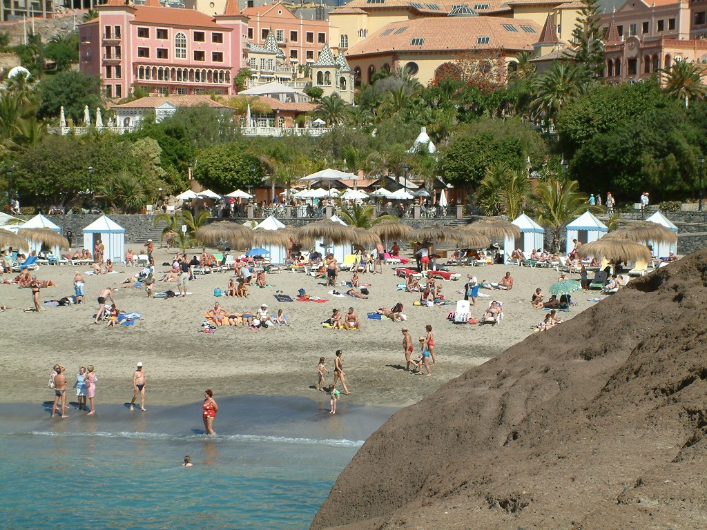 Plaża del Duque na Teneryfie